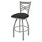 Holland Bar Stool Co 30" Swivel Bar Stool, Nickel Finish, Canter Iron Seat 82030AN008 - alternate 1